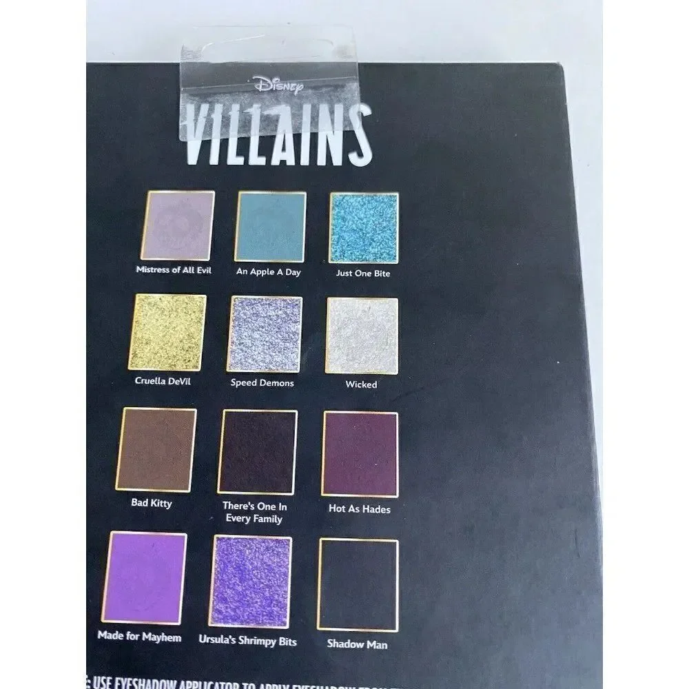 Disney Villains Eyeshadow Palette Evil Queen 12 shades Taste‎ Beauty NEW
